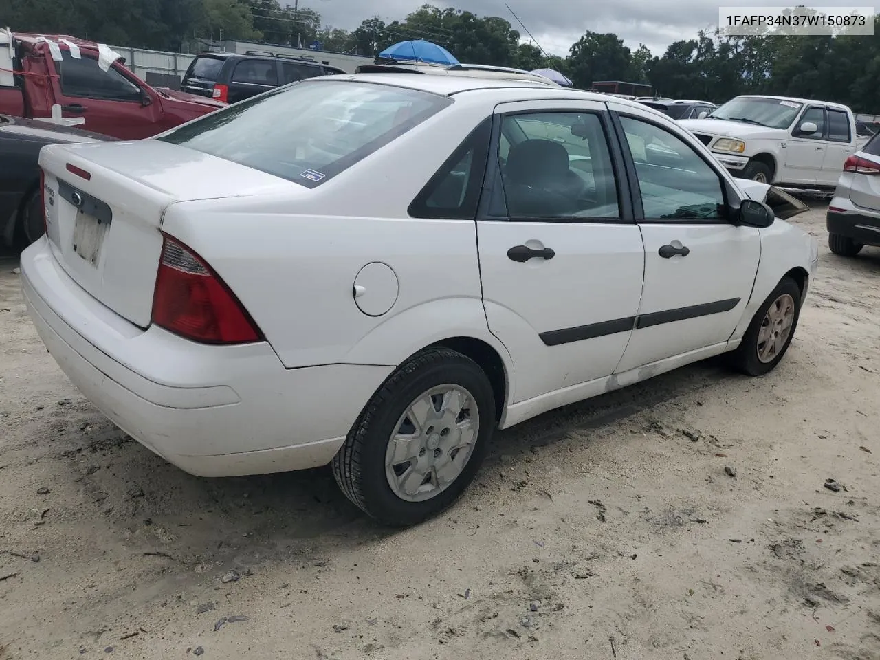 2007 Ford Focus Zx4 VIN: 1FAFP34N37W150873 Lot: 70931224