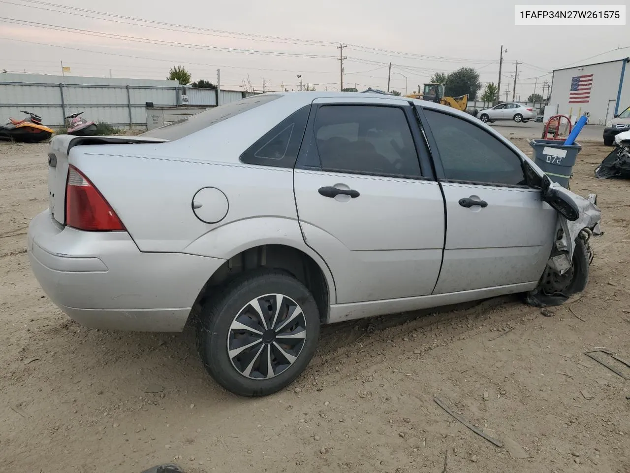 2007 Ford Focus Zx4 VIN: 1FAFP34N27W261575 Lot: 70983024