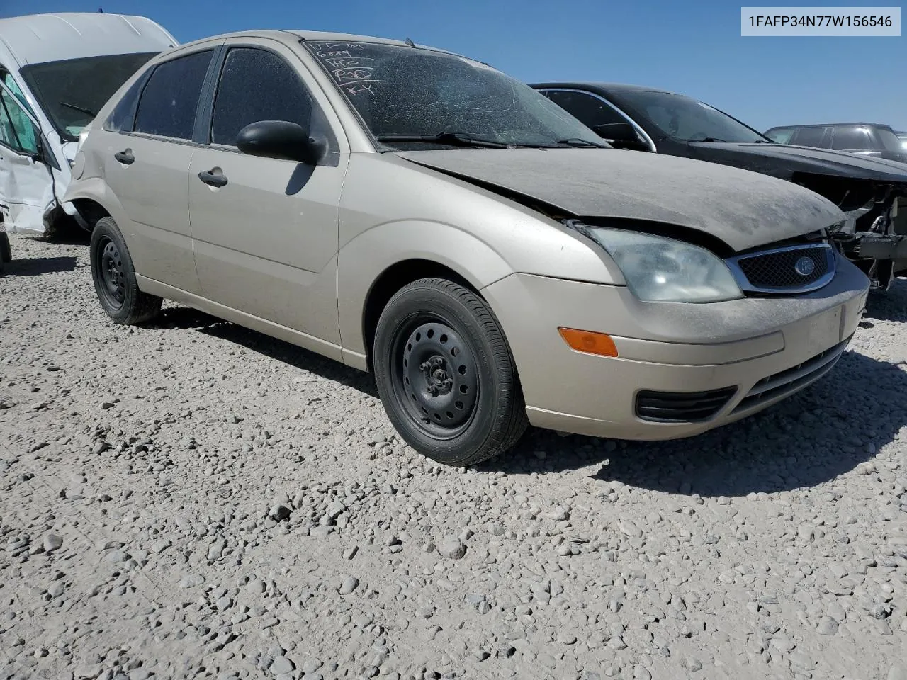 2007 Ford Focus Zx4 VIN: 1FAFP34N77W156546 Lot: 73241504