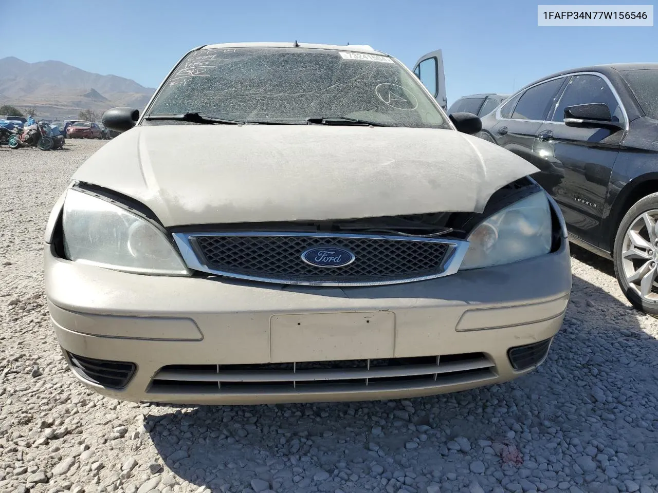 2007 Ford Focus Zx4 VIN: 1FAFP34N77W156546 Lot: 73241504