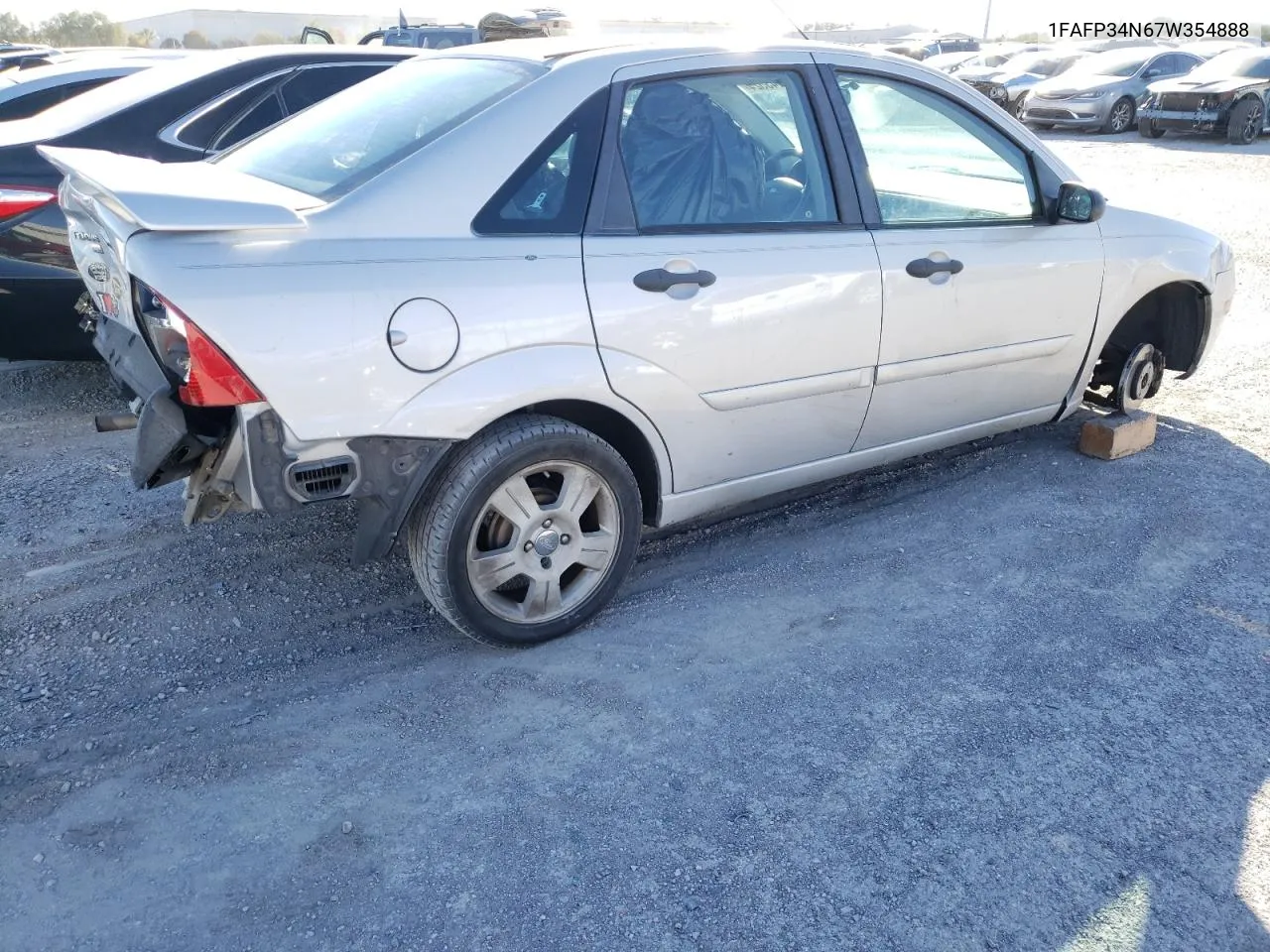 2007 Ford Focus Zx4 VIN: 1FAFP34N67W354888 Lot: 79143524