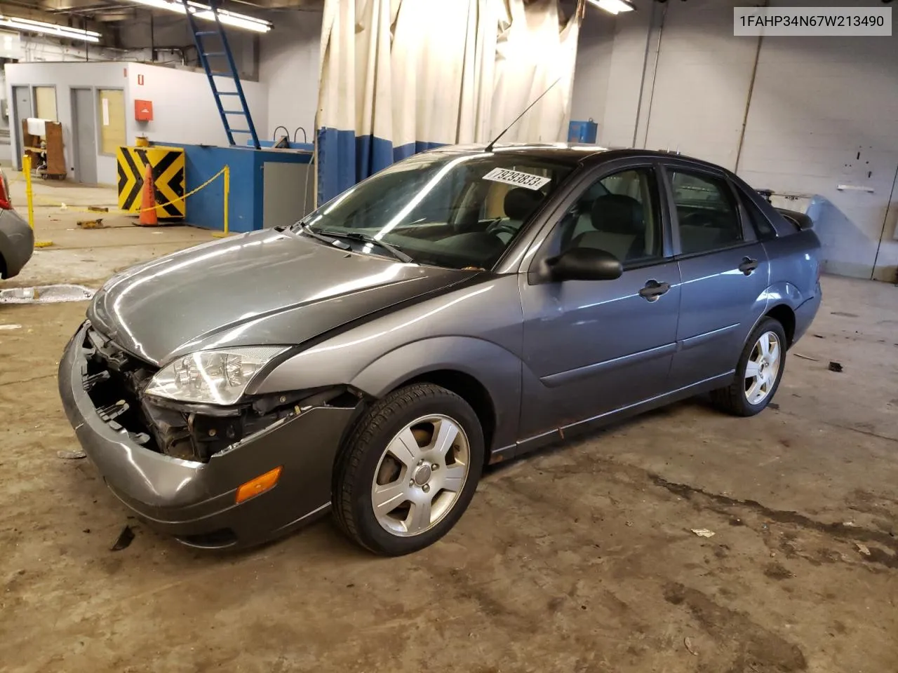 2007 Ford Focus Zx4 VIN: 1FAHP34N67W213490 Lot: 79293833