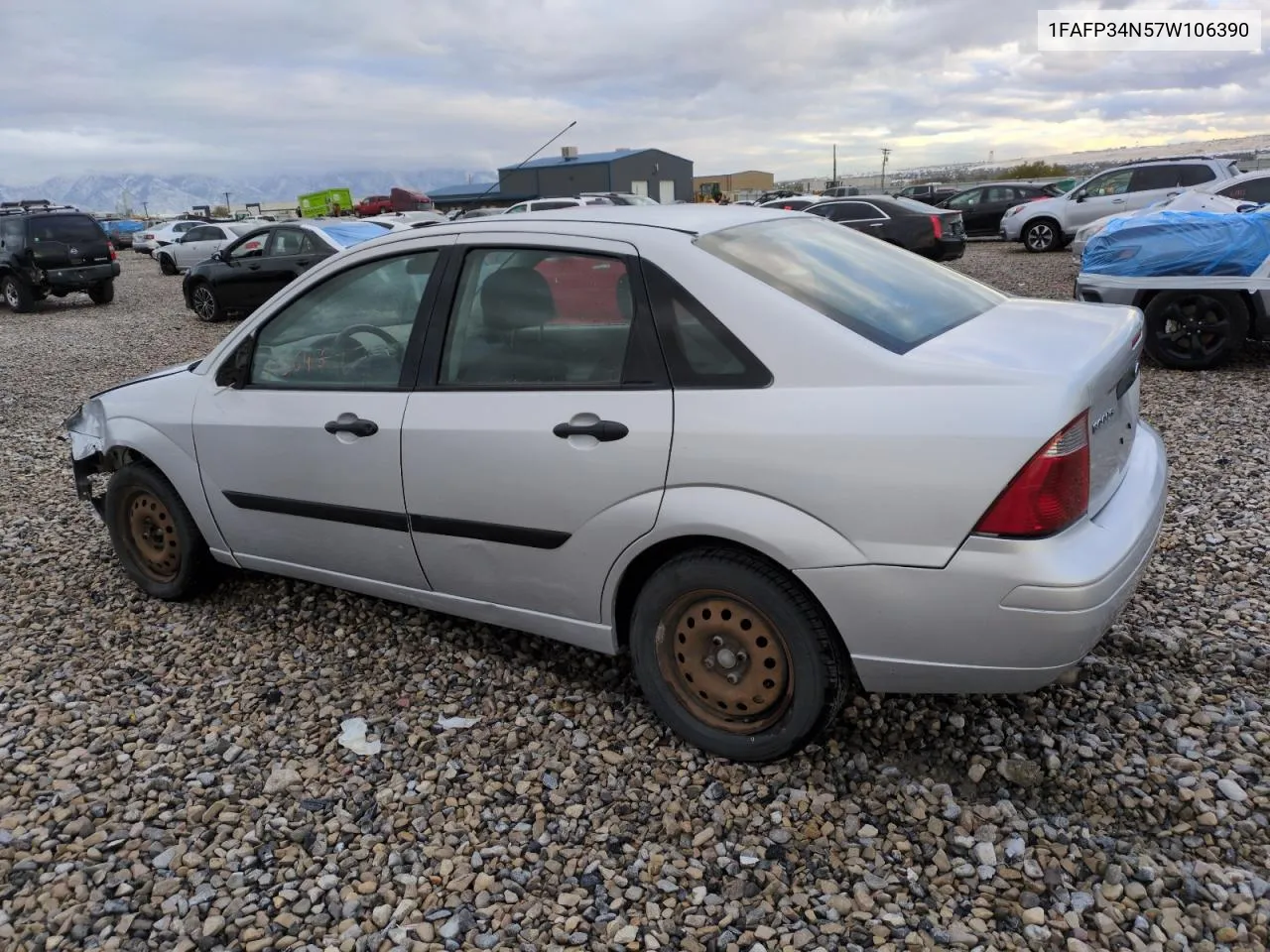 2007 Ford Focus Zx4 VIN: 1FAFP34N57W106390 Lot: 80250584