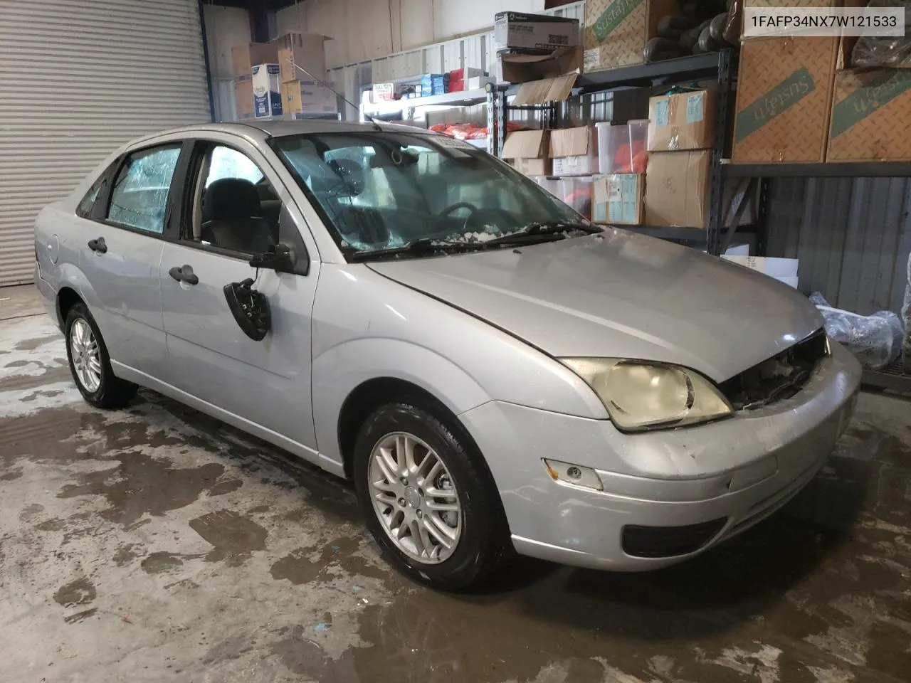 1FAFP34NX7W121533 2007 Ford Focus Zx4