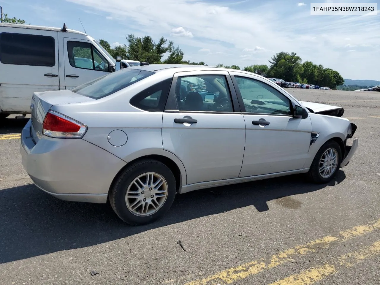 1FAHP35N38W218243 2008 Ford Focus Se