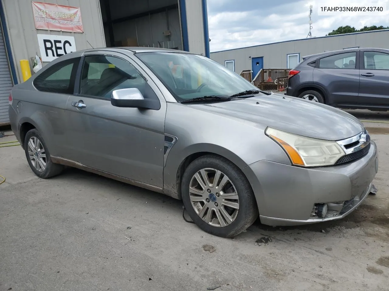 2008 Ford Focus Se VIN: 1FAHP33N68W243740 Lot: 60336634