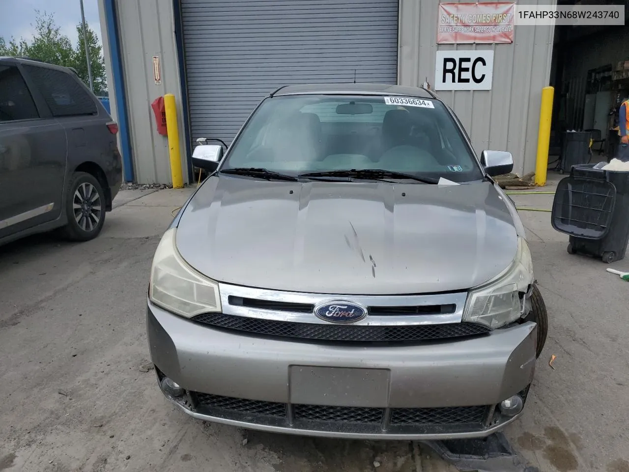 1FAHP33N68W243740 2008 Ford Focus Se