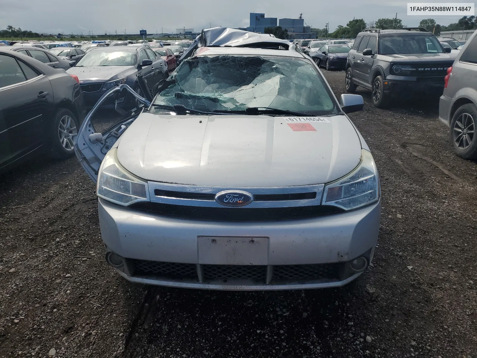 1FAHP35N88W114847 2008 Ford Focus Se