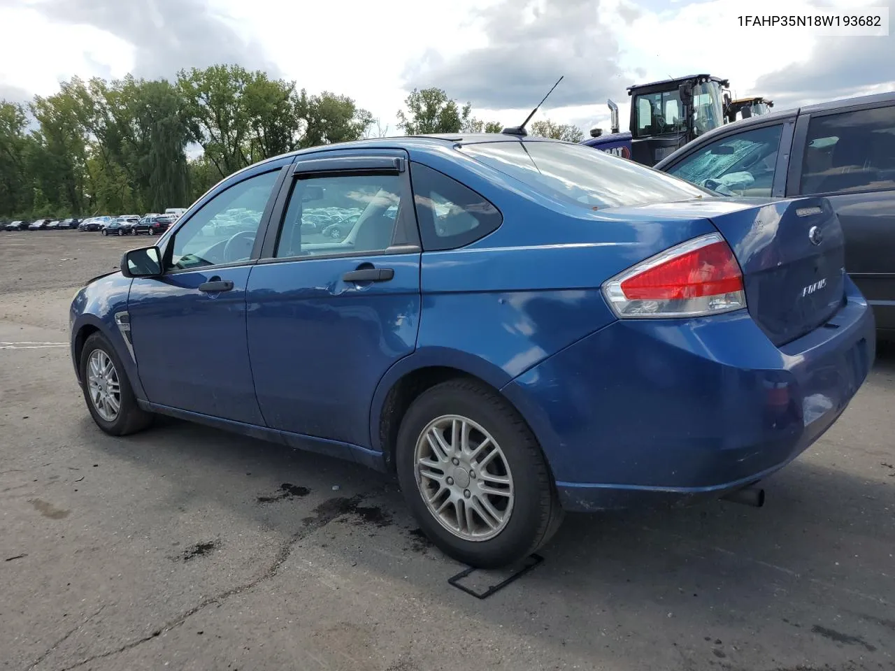 2008 Ford Focus Se VIN: 1FAHP35N18W193682 Lot: 67773384