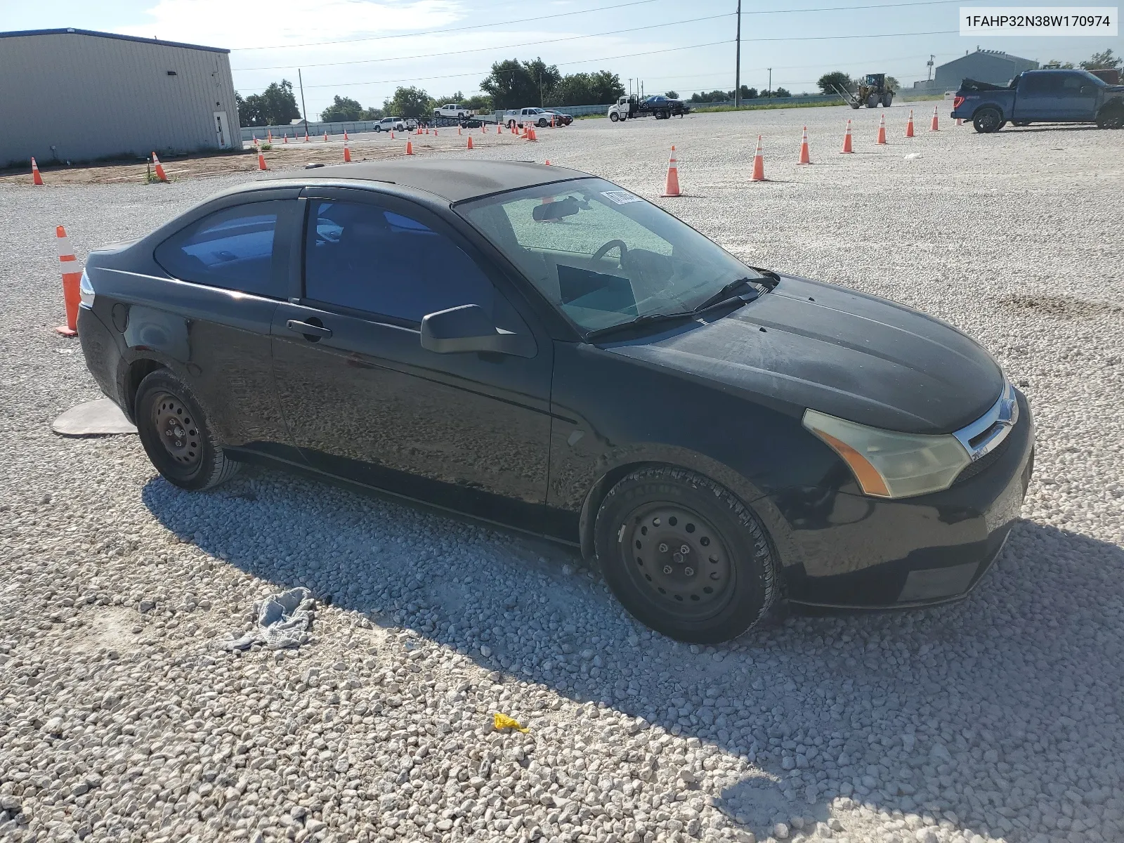 2008 Ford Focus S/Se VIN: 1FAHP32N38W170974 Lot: 67790054