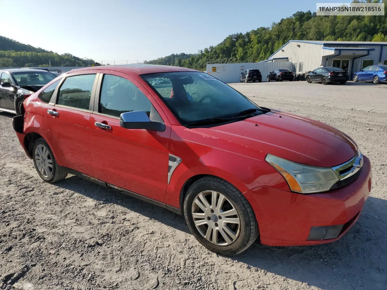 1FAHP35N18W218516 2008 Ford Focus Se