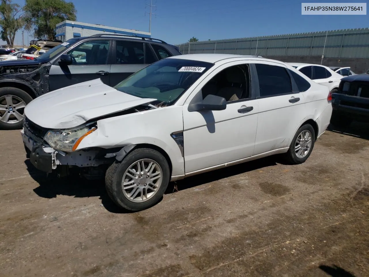 1FAHP35N38W275641 2008 Ford Focus Se