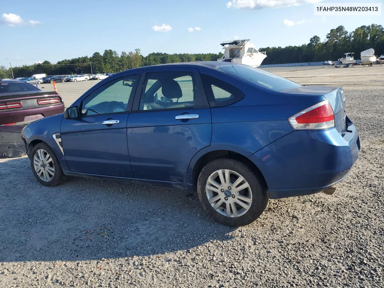 1FAHP35N48W203413 2008 Ford Focus Se