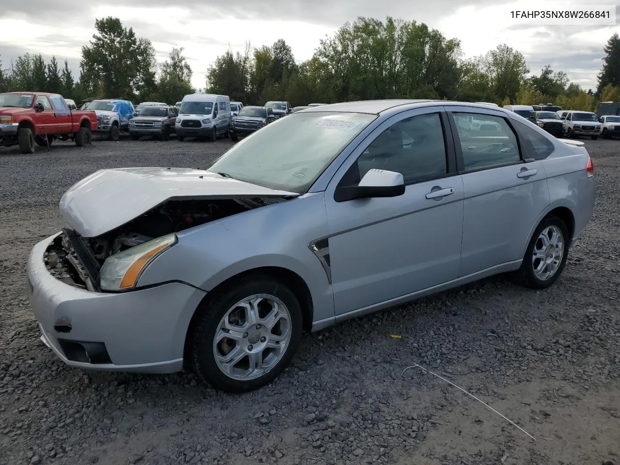 2008 Ford Focus Se VIN: 1FAHP35NX8W266841 Lot: 75067474