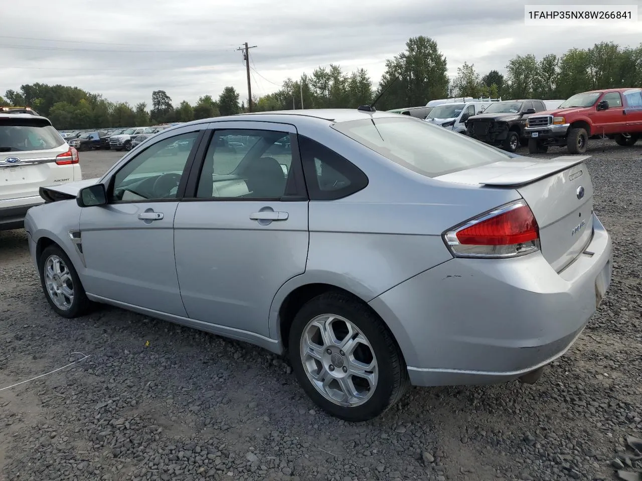 2008 Ford Focus Se VIN: 1FAHP35NX8W266841 Lot: 75067474