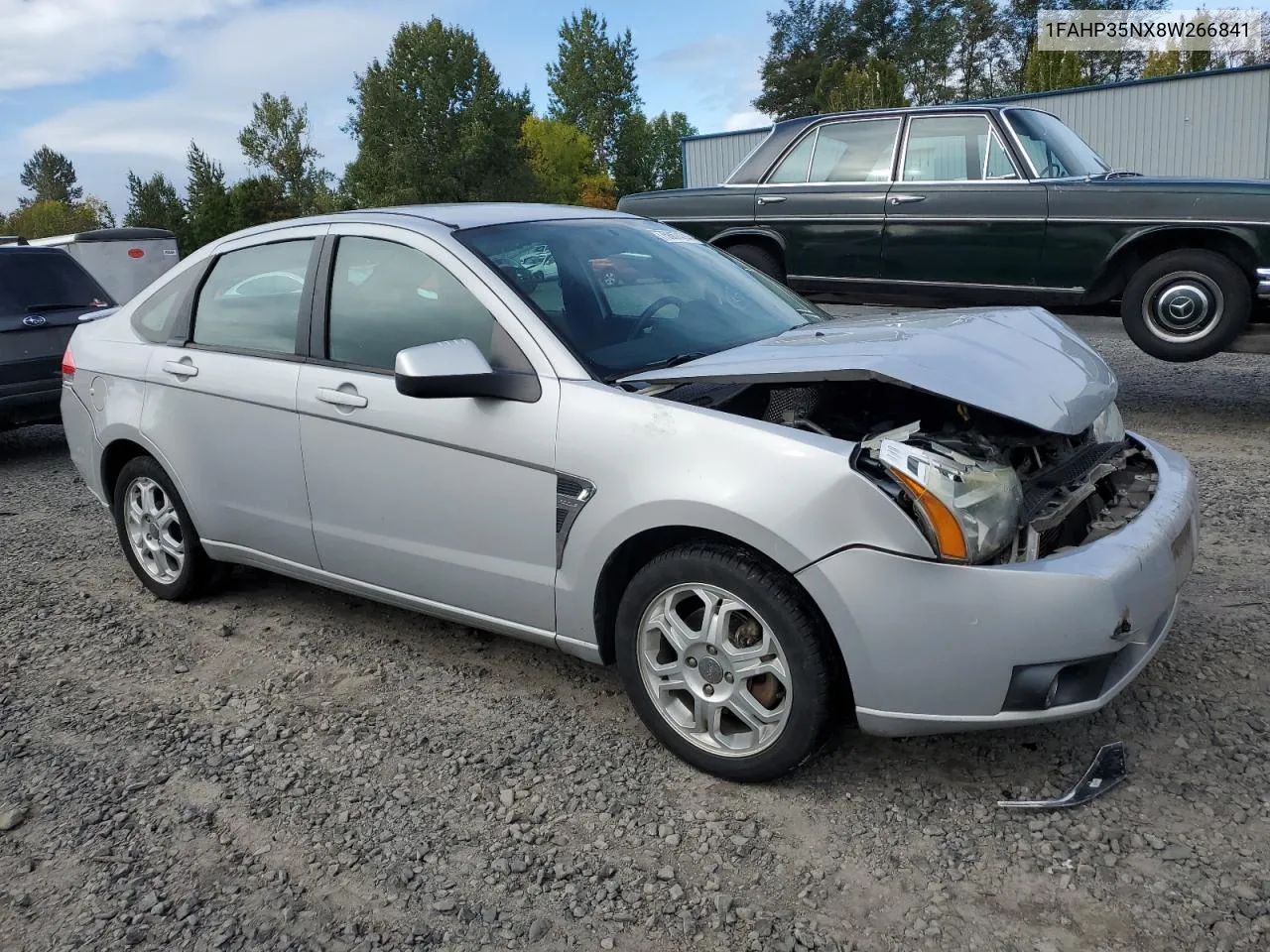 2008 Ford Focus Se VIN: 1FAHP35NX8W266841 Lot: 75067474