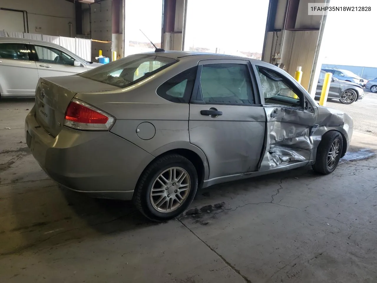 2008 Ford Focus Se VIN: 1FAHP35N18W212828 Lot: 79258784