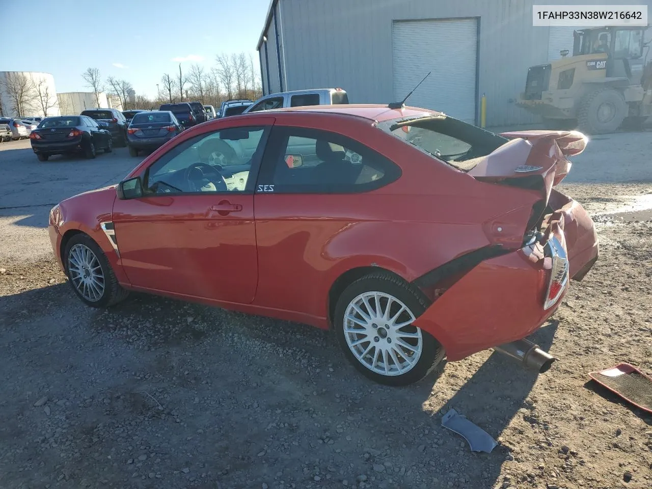 2008 Ford Focus Se VIN: 1FAHP33N38W216642 Lot: 79828564