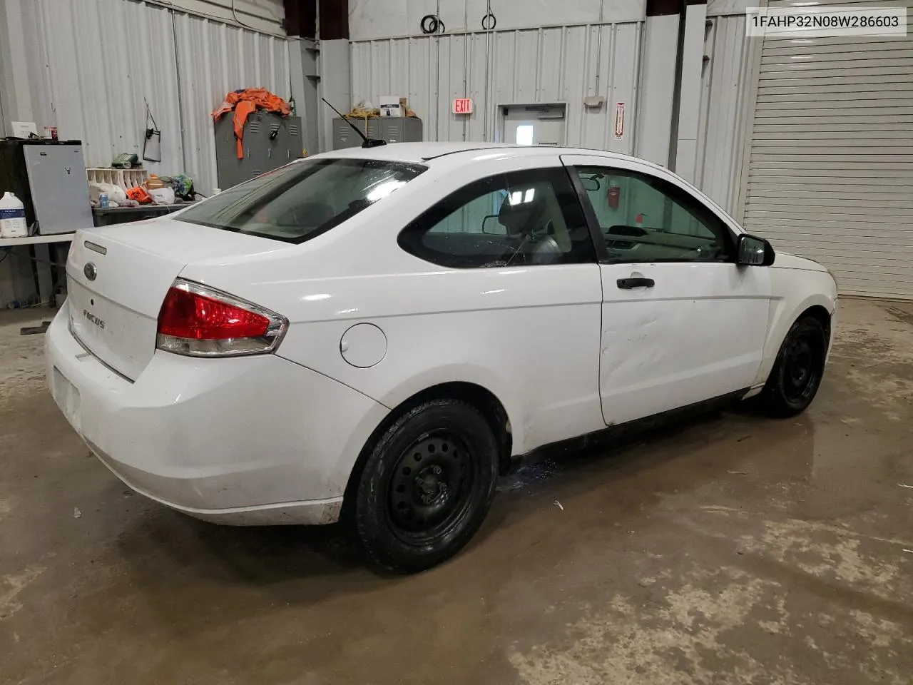 2008 Ford Focus S/Se VIN: 1FAHP32N08W286603 Lot: 80051964