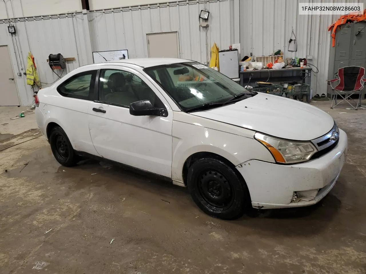 2008 Ford Focus S/Se VIN: 1FAHP32N08W286603 Lot: 80051964