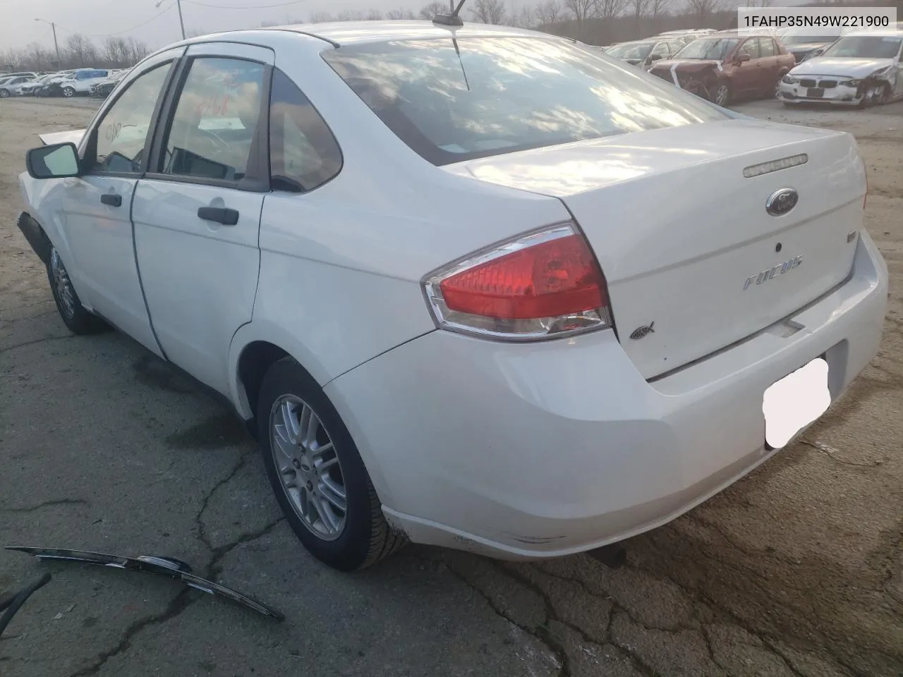 1FAHP35N49W221900 2009 Ford Focus Se