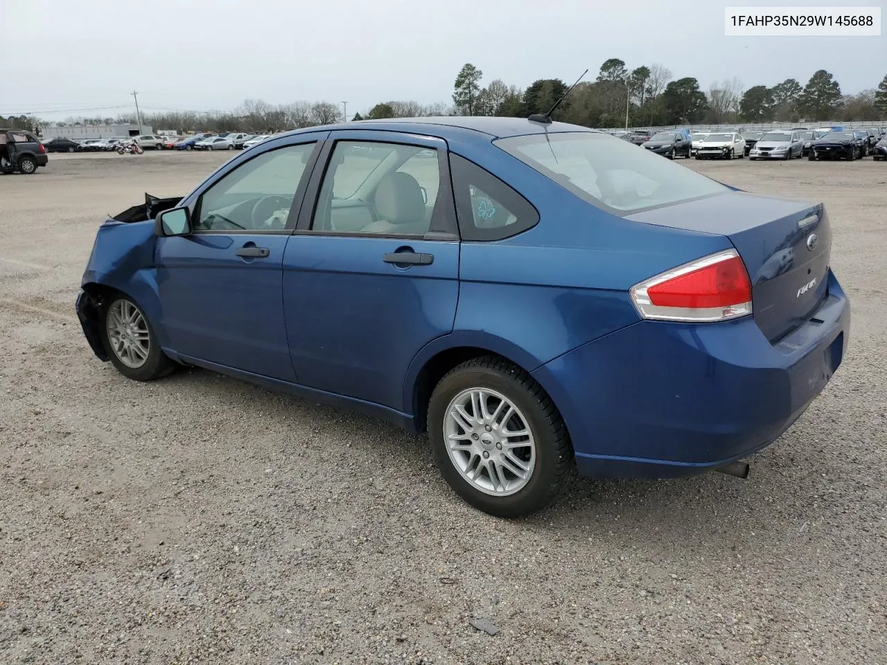 2009 Ford Focus Se VIN: 1FAHP35N29W145688 Lot: 44821234