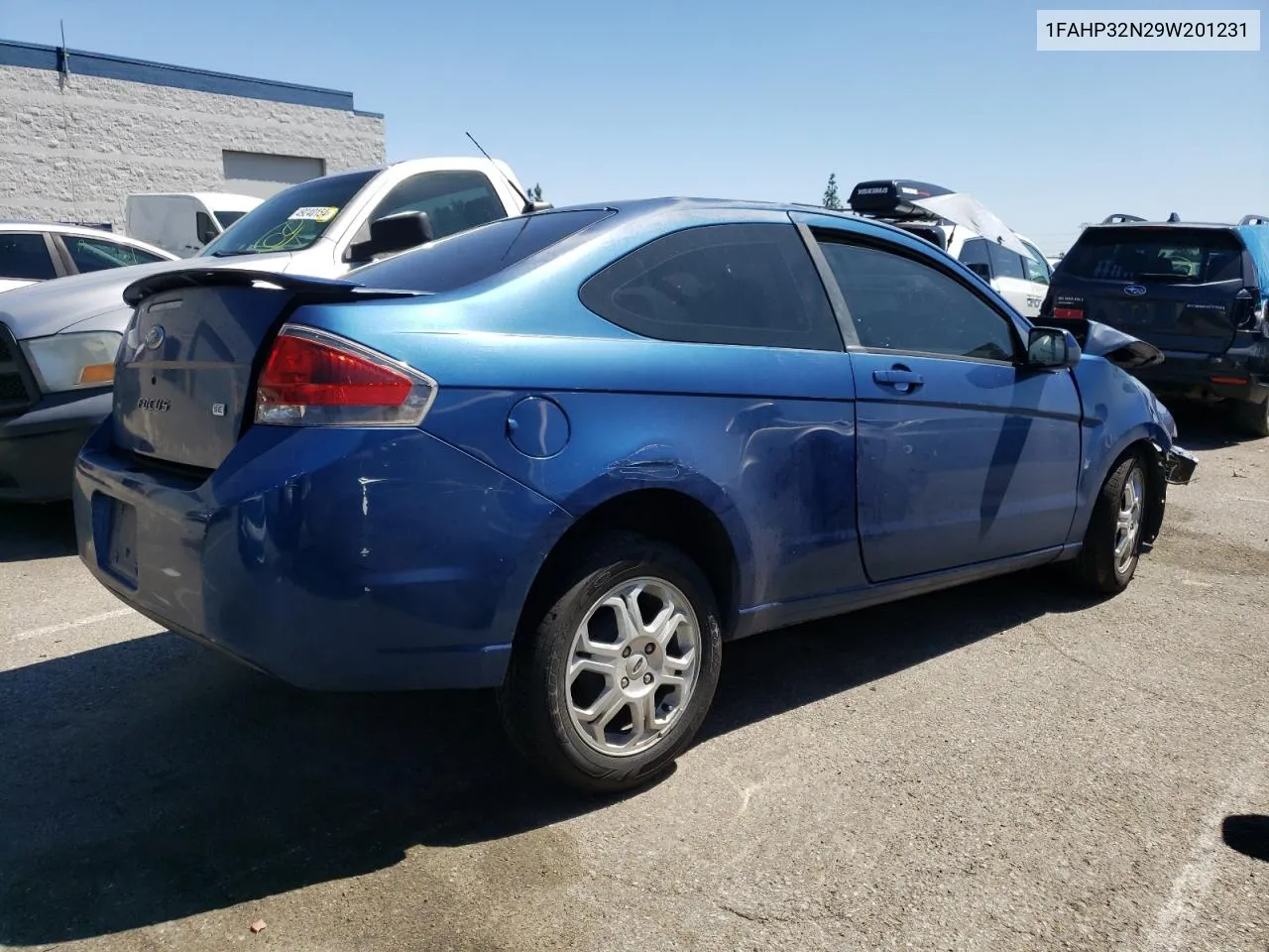 2009 Ford Focus Se VIN: 1FAHP32N29W201231 Lot: 49264604