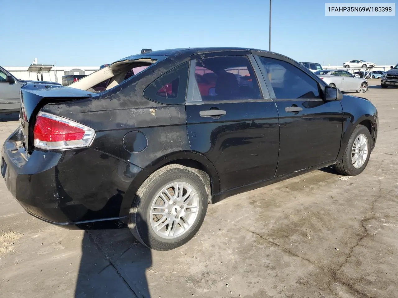 2009 Ford Focus Se VIN: 1FAHP35N69W185398 Lot: 54775704