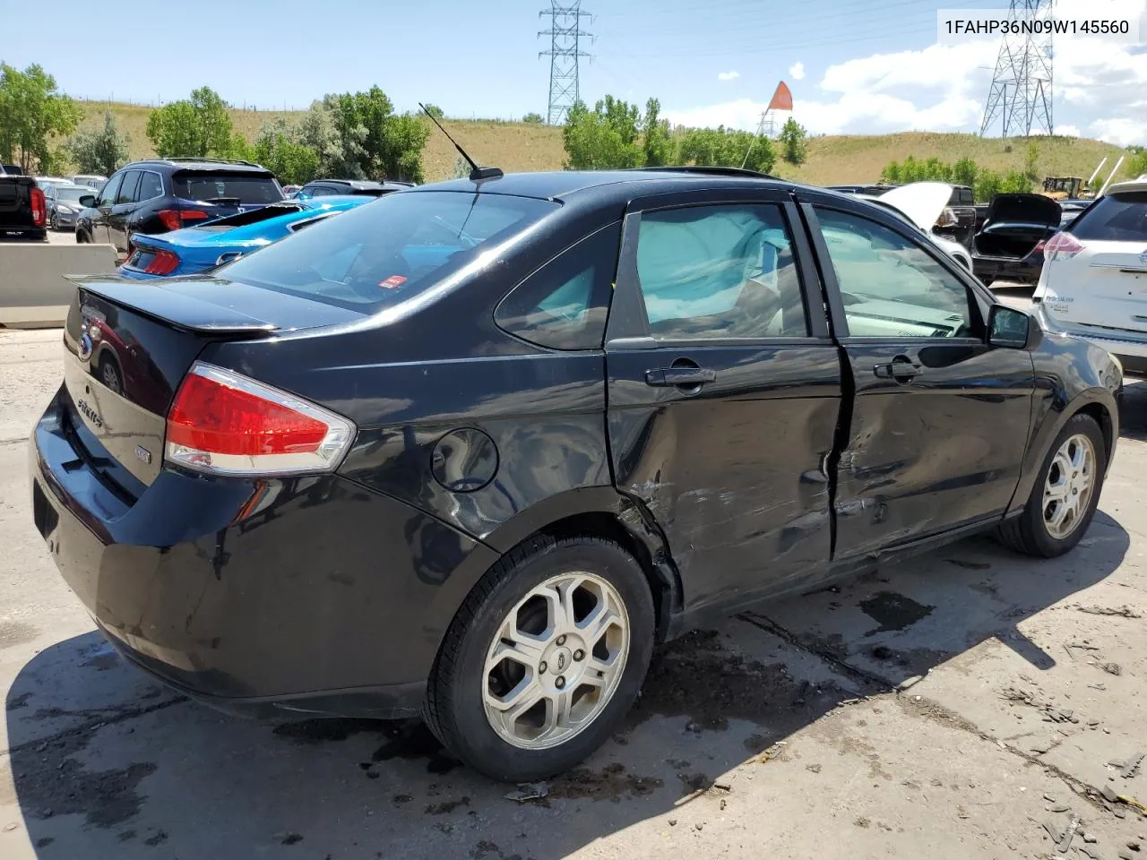 2009 Ford Focus Ses VIN: 1FAHP36N09W145560 Lot: 57265874