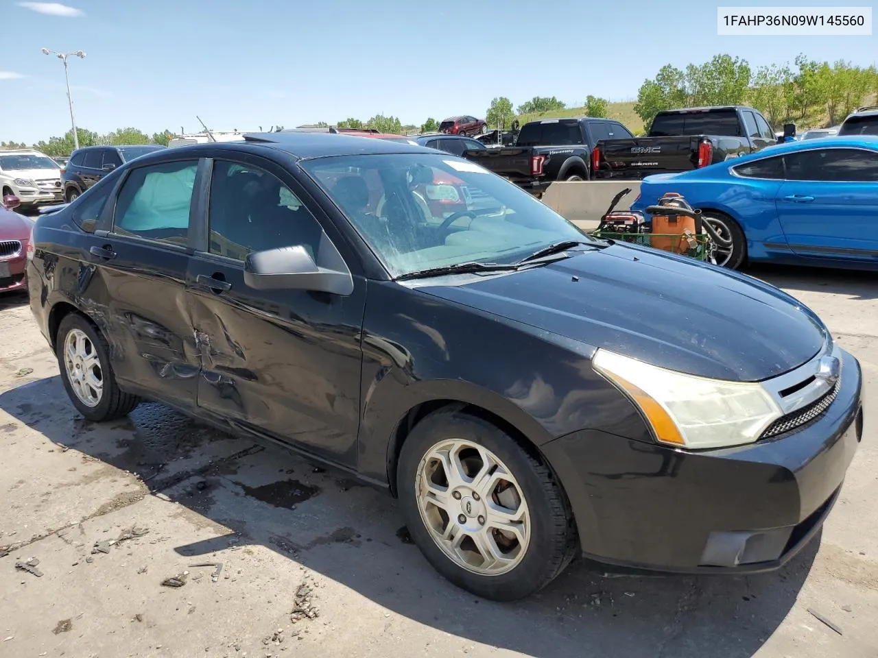 2009 Ford Focus Ses VIN: 1FAHP36N09W145560 Lot: 57265874