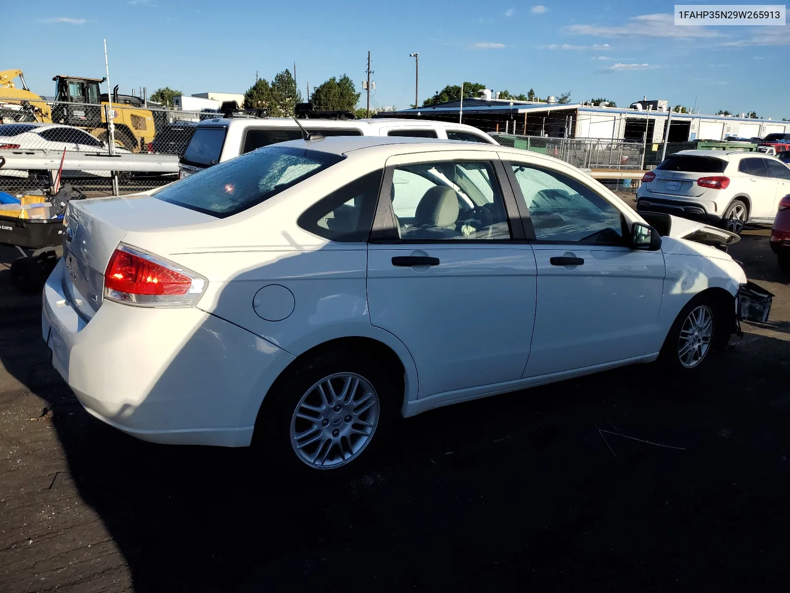 2009 Ford Focus Se VIN: 1FAHP35N29W265913 Lot: 63512614