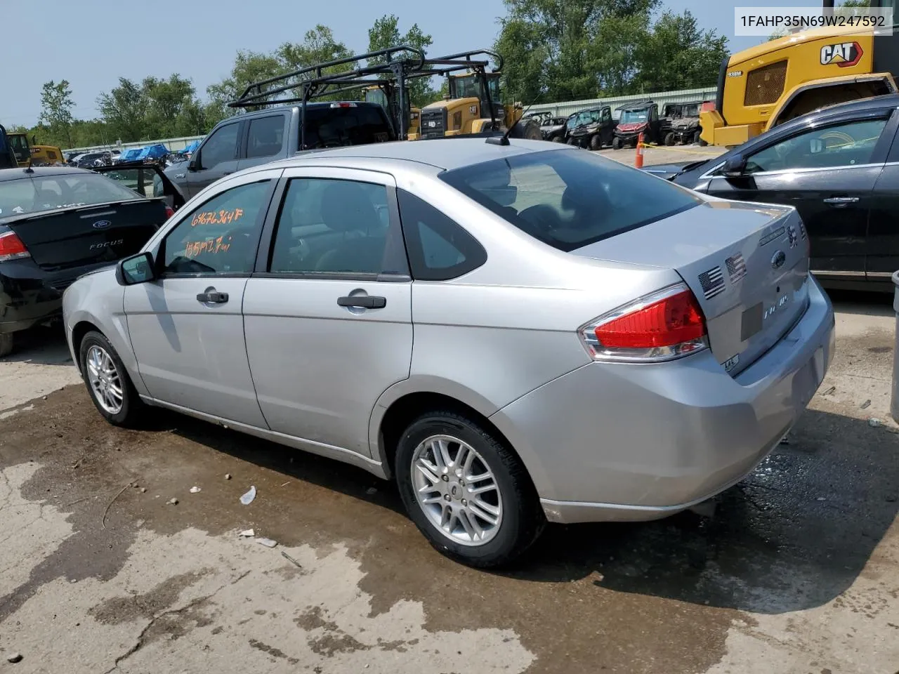 2009 Ford Focus Se VIN: 1FAHP35N69W247592 Lot: 64676364