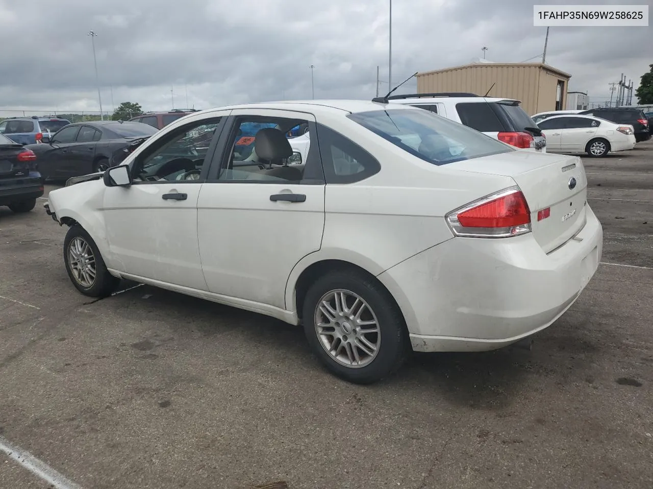 2009 Ford Focus Se VIN: 1FAHP35N69W258625 Lot: 64912714