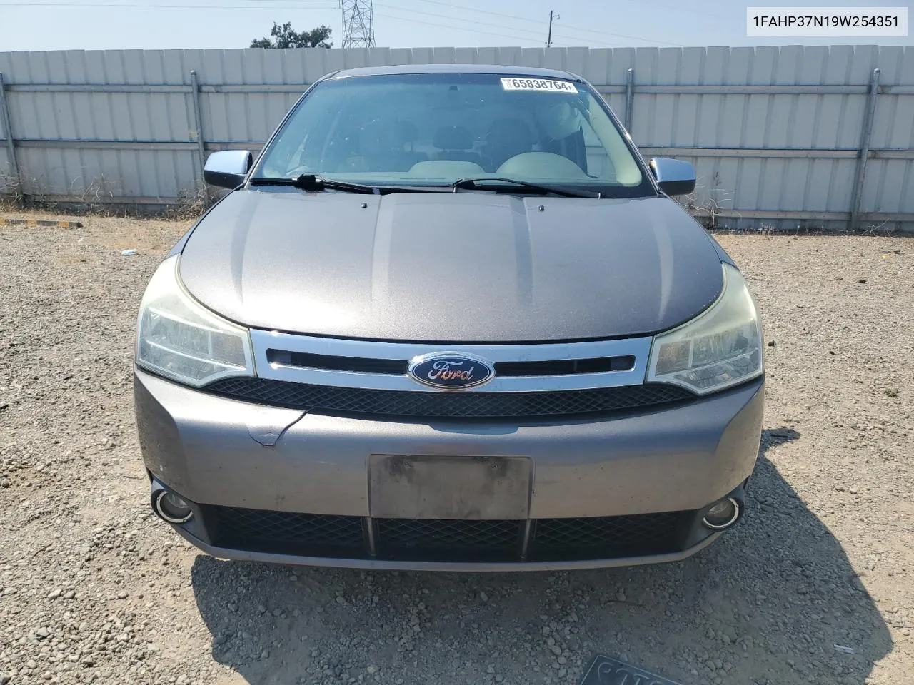 1FAHP37N19W254351 2009 Ford Focus Sel