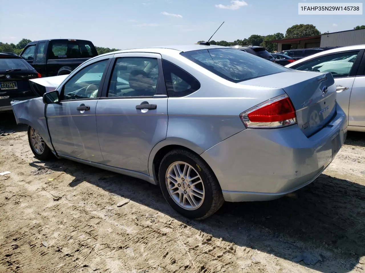 2009 Ford Focus Se VIN: 1FAHP35N29W145738 Lot: 67157764