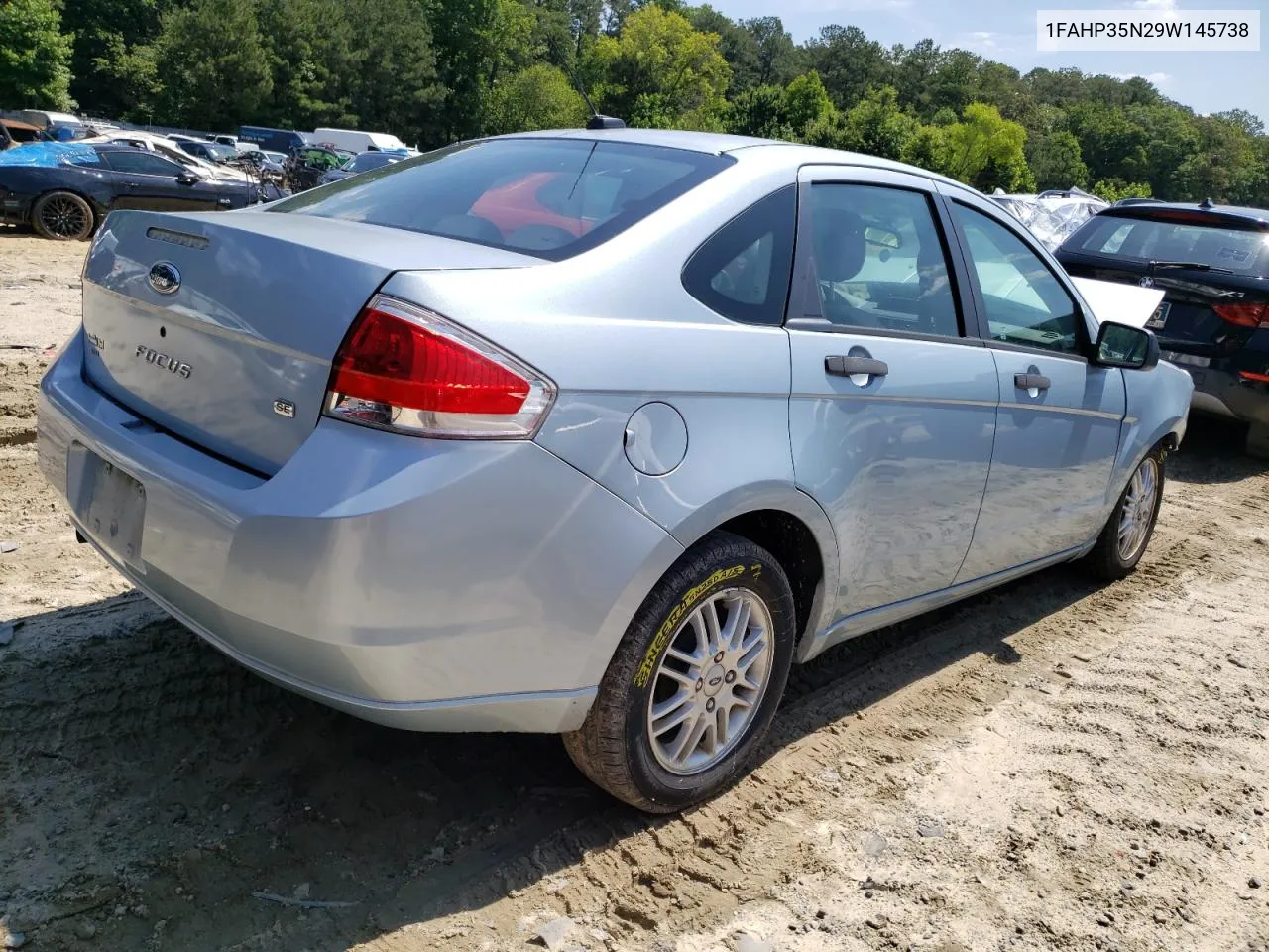 2009 Ford Focus Se VIN: 1FAHP35N29W145738 Lot: 67157764