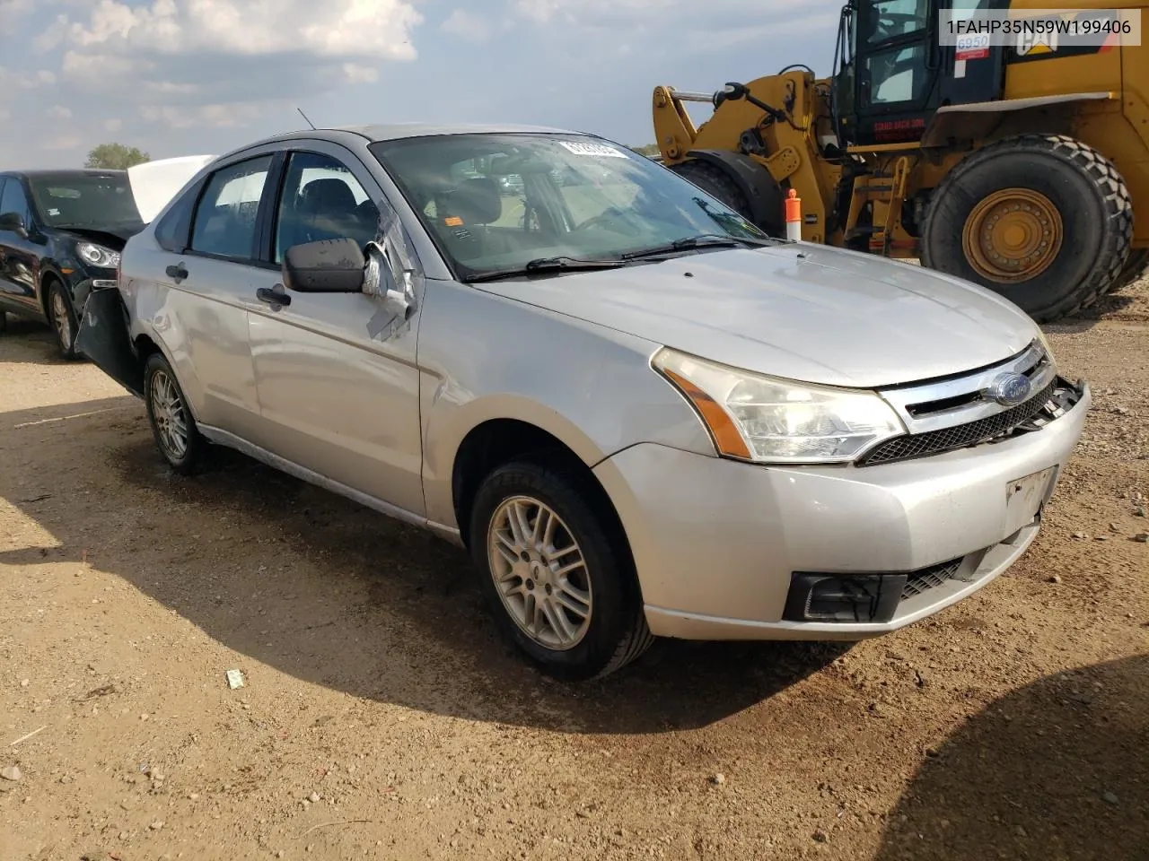 2009 Ford Focus Se VIN: 1FAHP35N59W199406 Lot: 67287854