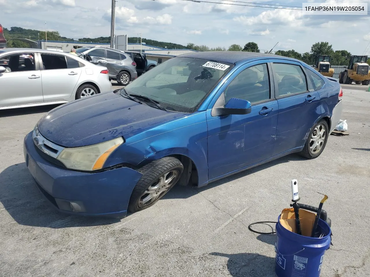 2009 Ford Focus Ses VIN: 1FAHP36N19W205054 Lot: 67708114