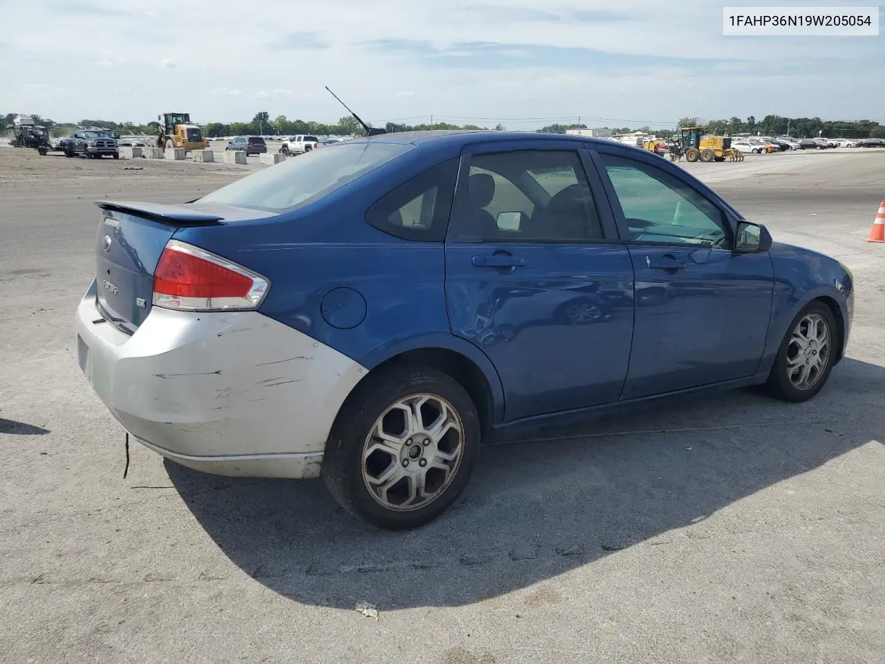 2009 Ford Focus Ses VIN: 1FAHP36N19W205054 Lot: 67708114