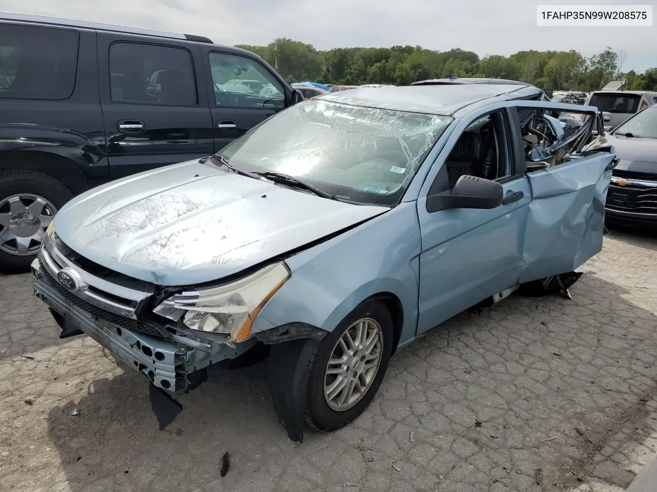 2009 Ford Focus Se VIN: 1FAHP35N99W208575 Lot: 69407184