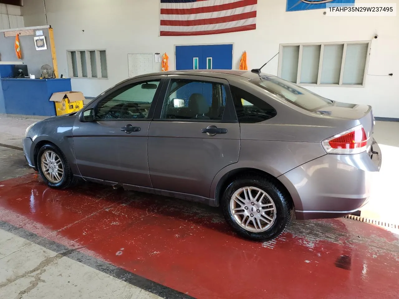 2009 Ford Focus Se VIN: 1FAHP35N29W237495 Lot: 69644244