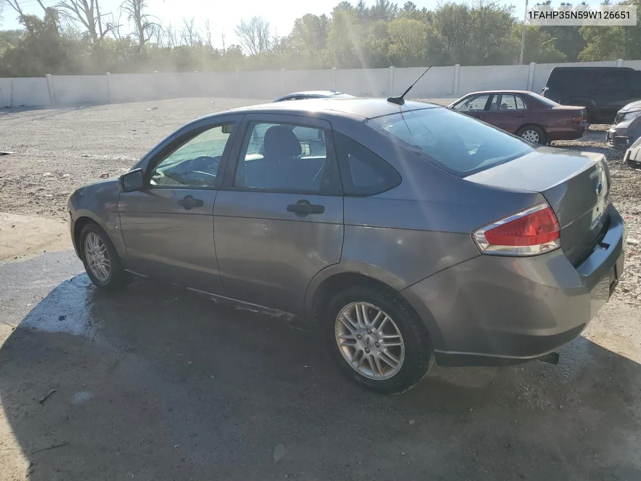 2009 Ford Focus Se VIN: 1FAHP35N59W126651 Lot: 73830974