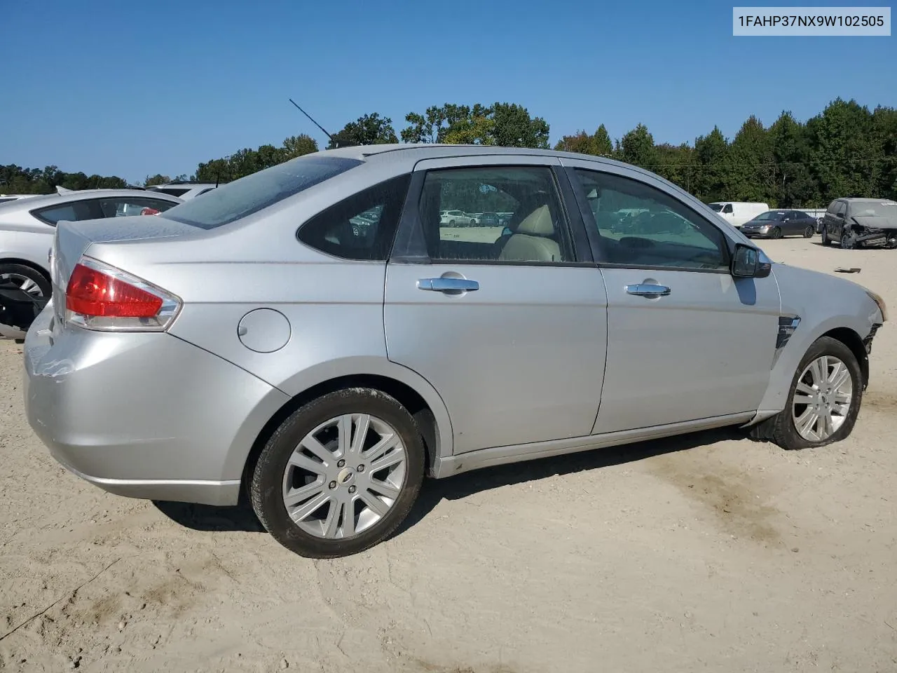 2009 Ford Focus Sel VIN: 1FAHP37NX9W102505 Lot: 74601244