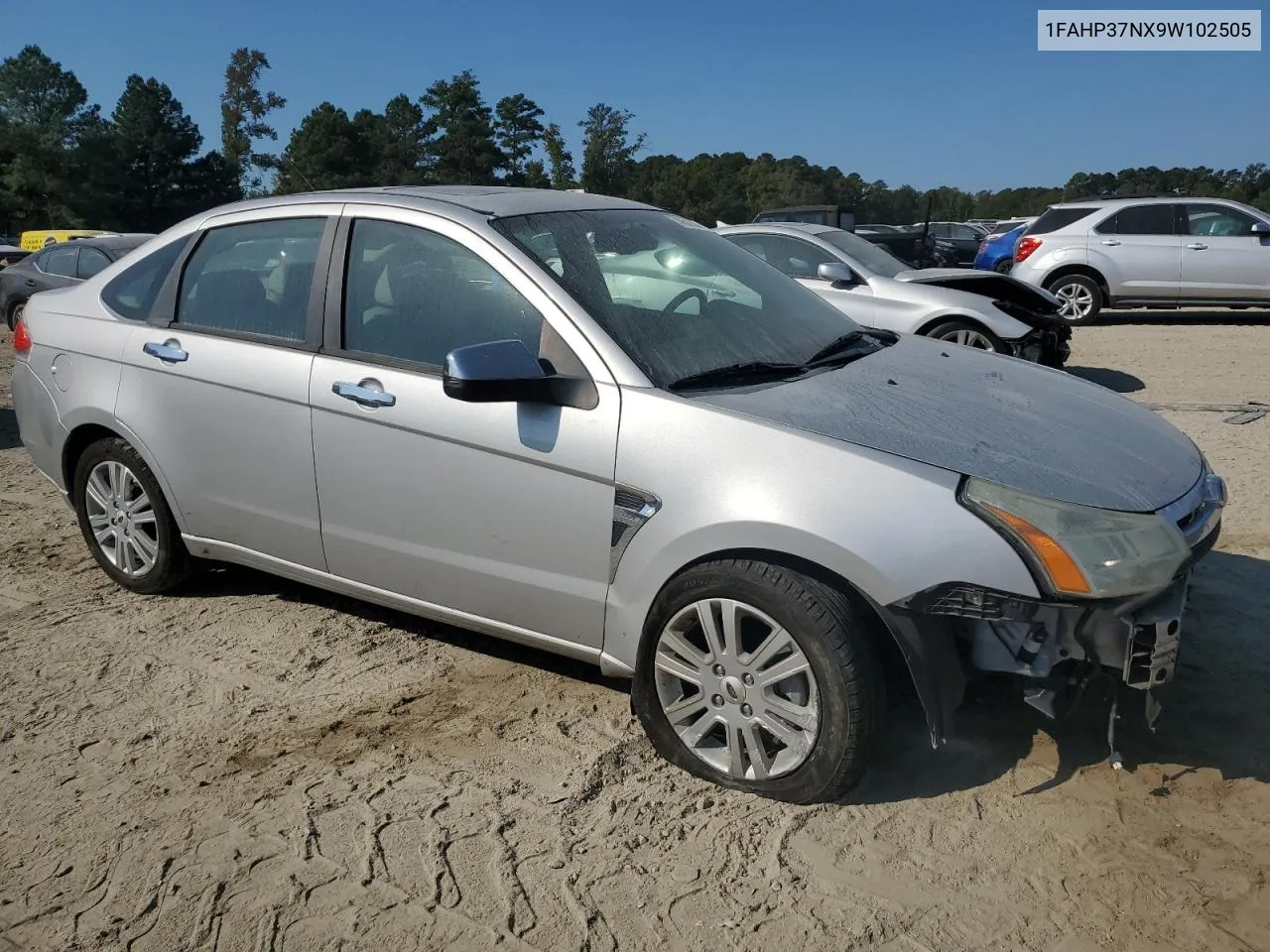 2009 Ford Focus Sel VIN: 1FAHP37NX9W102505 Lot: 74601244