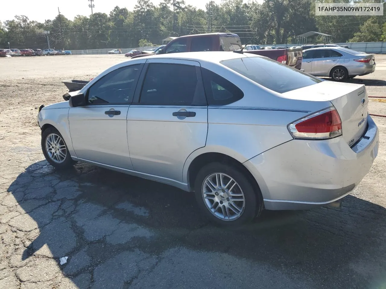 2009 Ford Focus Se VIN: 1FAHP35N09W172419 Lot: 74888694