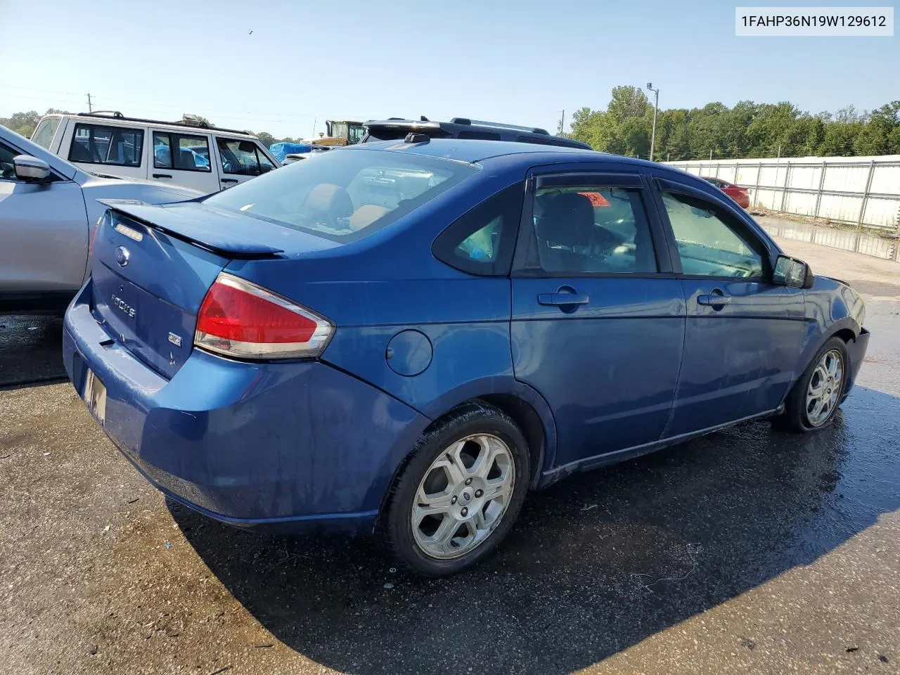 1FAHP36N19W129612 2009 Ford Focus Ses