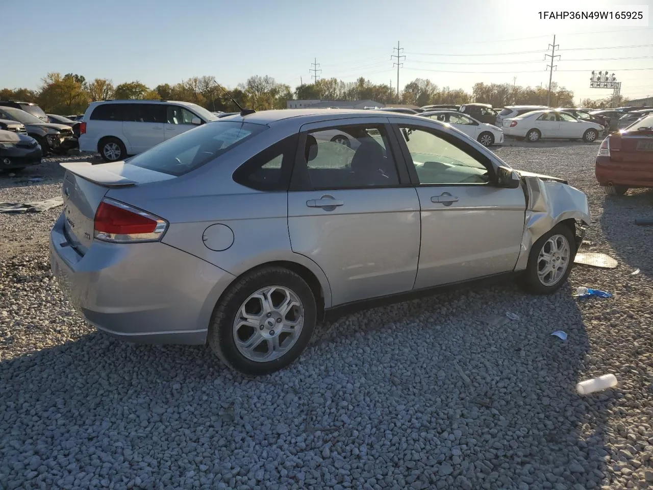 2009 Ford Focus Ses VIN: 1FAHP36N49W165925 Lot: 76530744