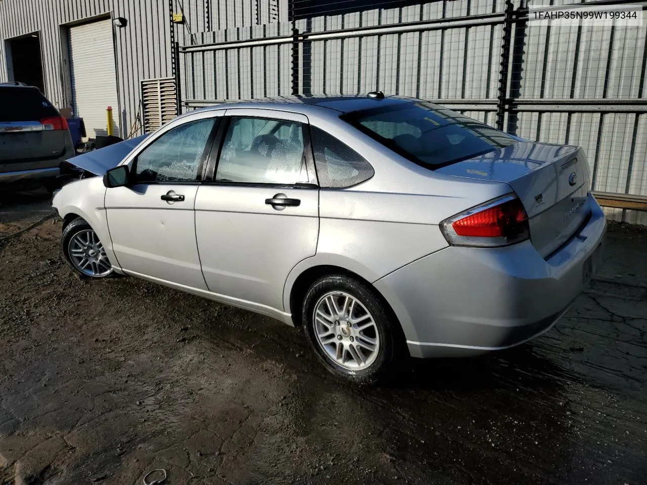 2009 Ford Focus Se VIN: 1FAHP35N99W199344 Lot: 78442164