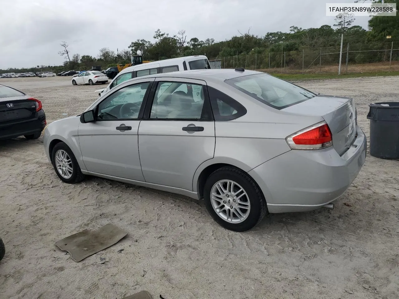 1FAHP35N89W228588 2009 Ford Focus Se