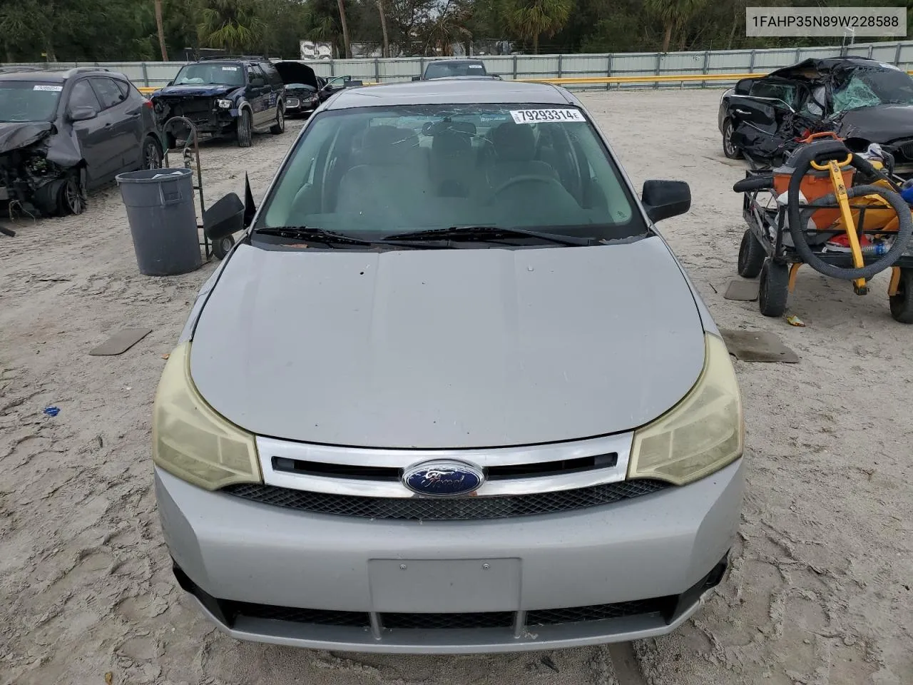 1FAHP35N89W228588 2009 Ford Focus Se